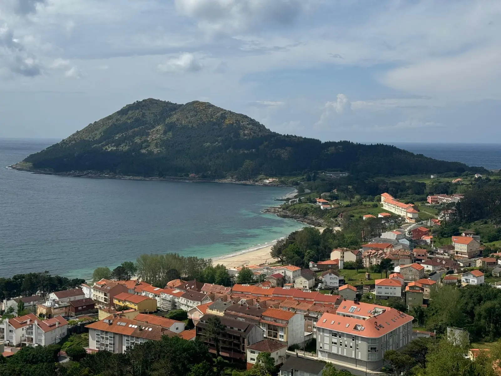 Vista de la costa
