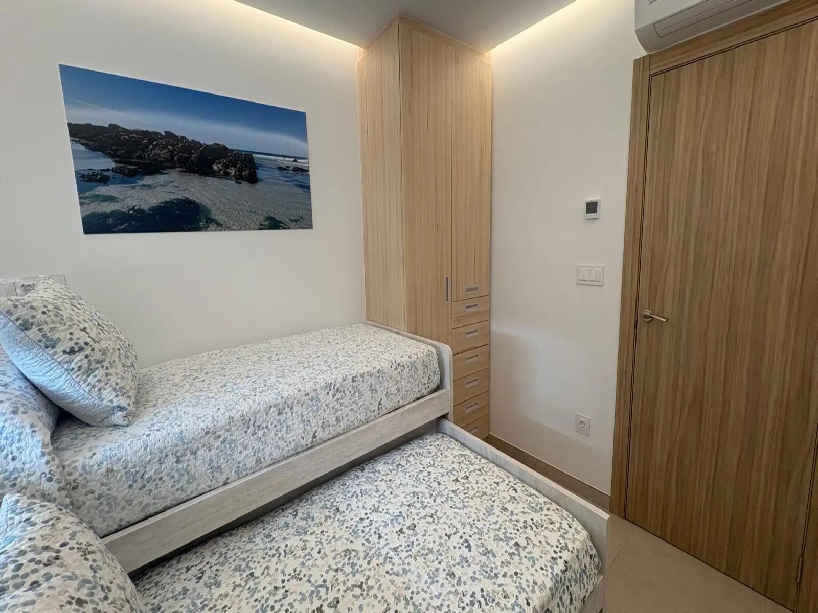 Cuarto dobre con camas separadas, apartamento LouroBeach II, Muros